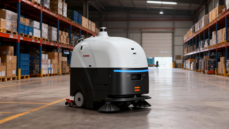 物流仓储的“隐形生产力”：洗地机的自动化与耐用性
